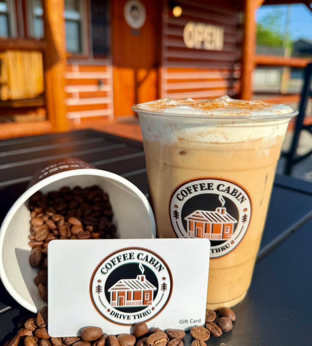 Café con Miel — honey + cinnamon + espresso latte